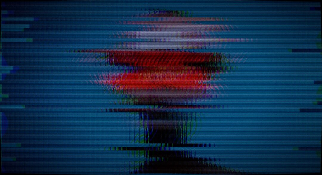 futuristic television screen