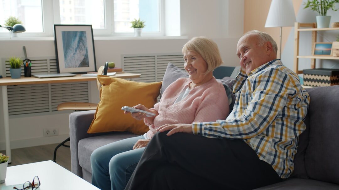couple watching series together