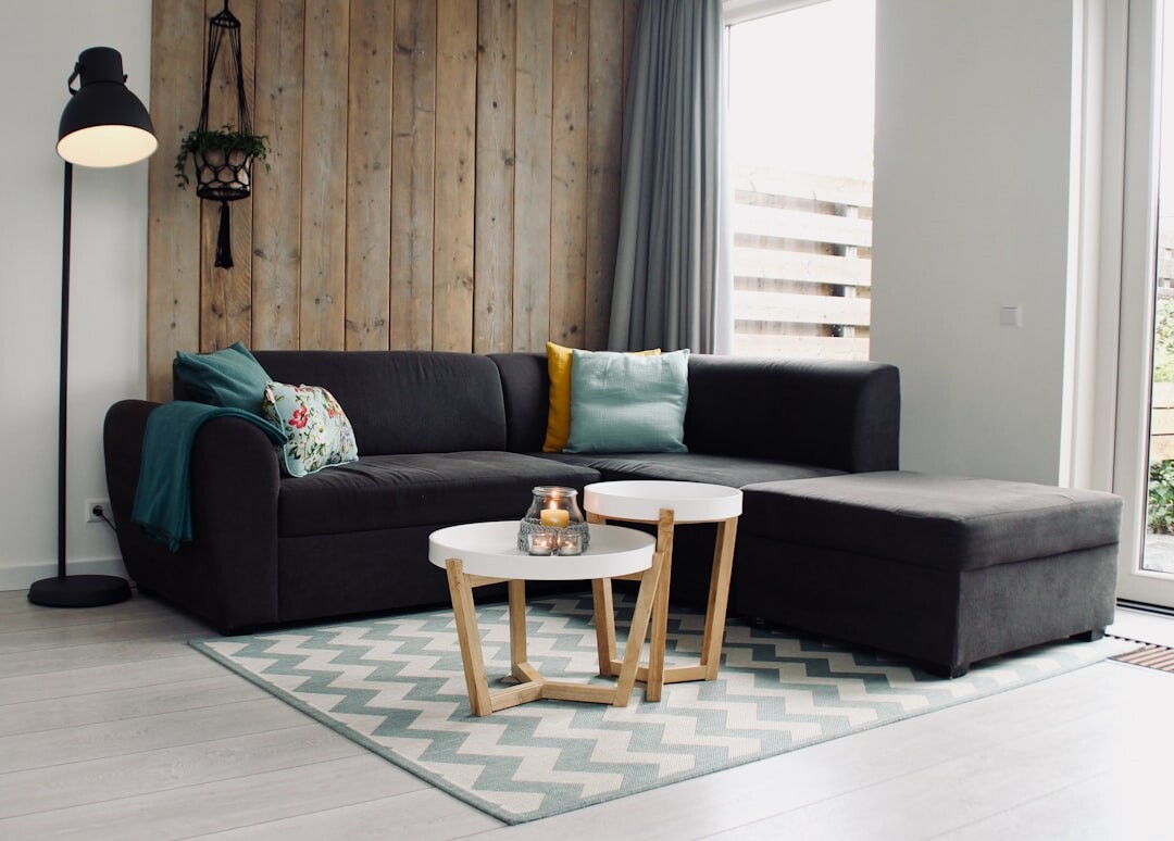 cozy living room setup